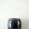 Glaserede Krukker|Mellem^PLANT Berit, sort, ø12 cm