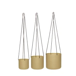 Hængekrukker Og Ophæng^PLANT Bloom hængekrukke, sand ø21 cm