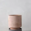 Terrakotta-Krukker|Hoff Krukke Serien^PLANT Hoff krukke, raw rosa + raw grey underskål