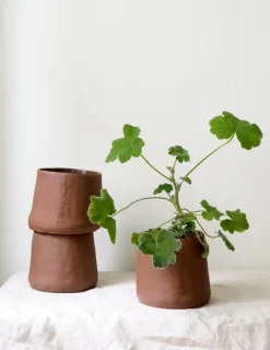 Håndlavede Krukker^PLANT Maitoinen krukke